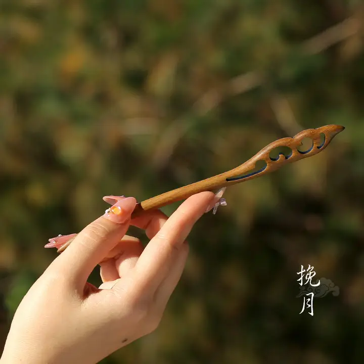 Xiangyun Ebony Hairpin for Women - Image 73