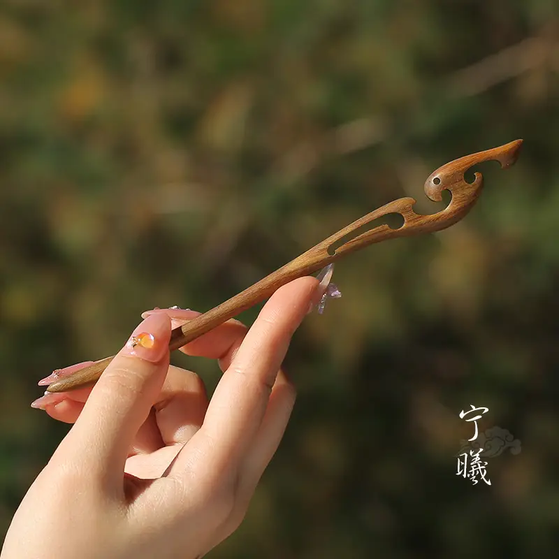 Xiangyun Ebony Hairpin for Women - Image 76