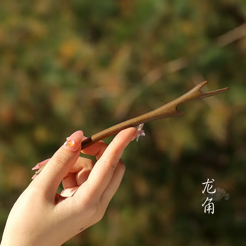 Xiangyun Ebony Hairpin for Women - Image 77