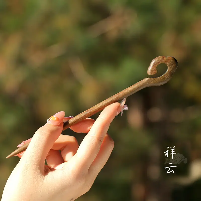 Xiangyun Ebony Hairpin for Women - Image 79