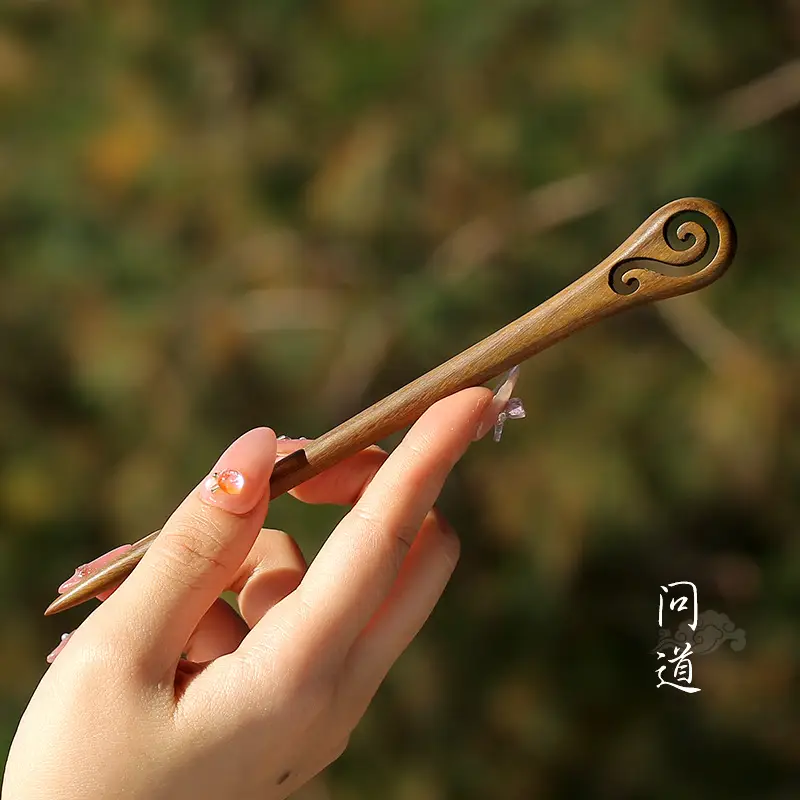 Xiangyun Ebony Hairpin for Women - Image 80