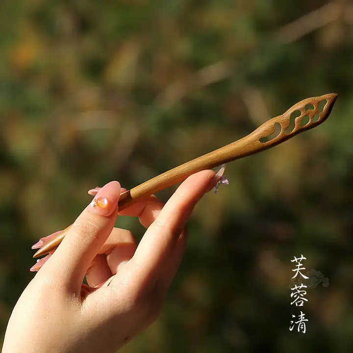 Xiangyun Ebony Hairpin for Women - Image 82