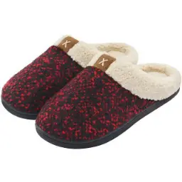 Cross-Border In-Stock Supply of Men's Couple's Thick-Soled Large-Size Warm and Thickened Half-Enclosed Home Cotton Slippers