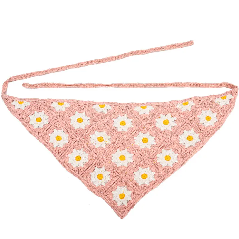 Pink [small daisy triangle]-G