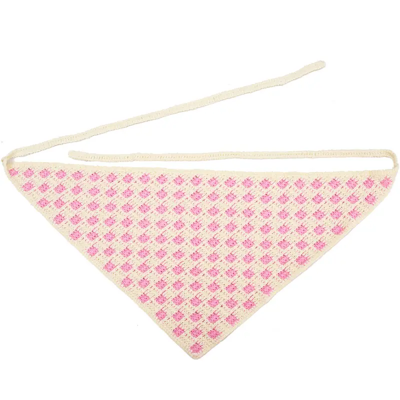 Pink [small plaid triangle]]