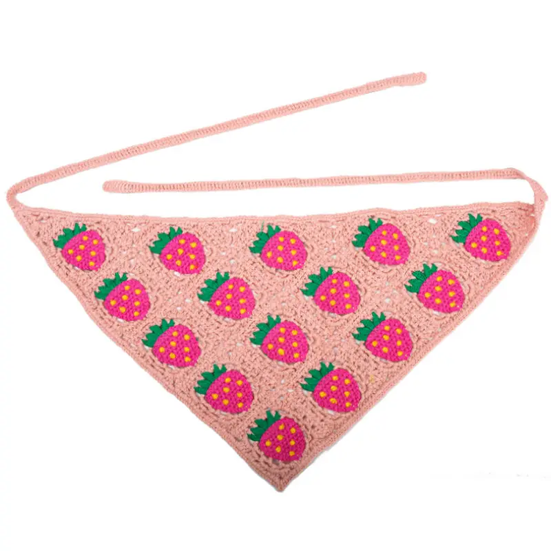 Dark pink [large strawberry triangle]]