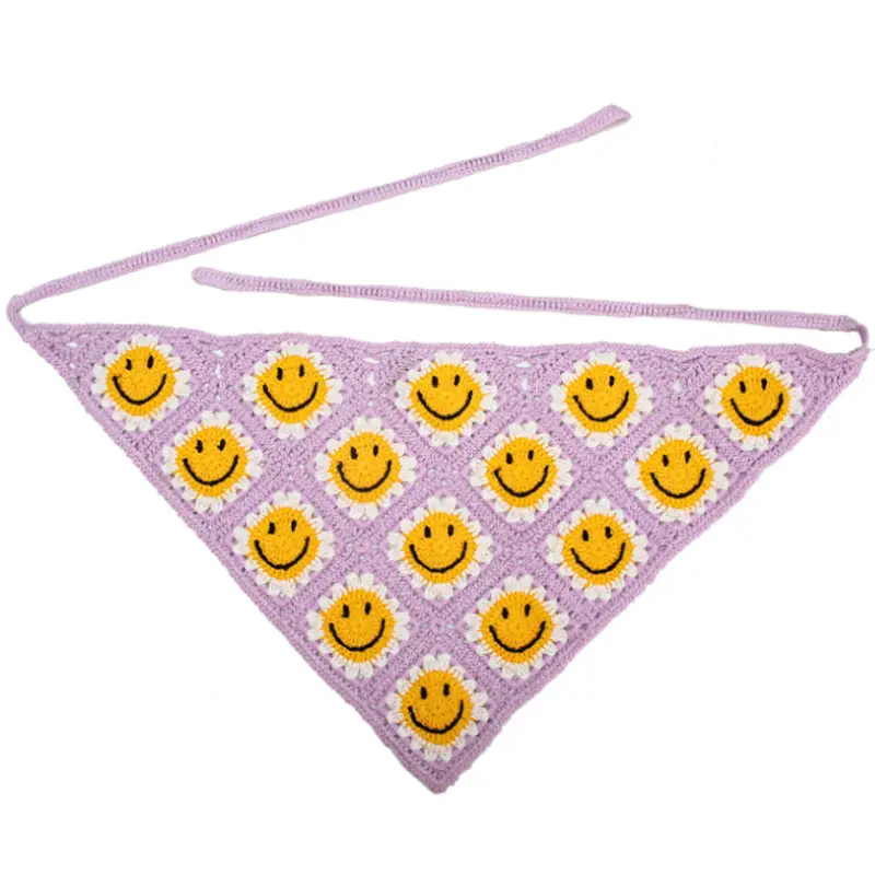 Purple [smiling face triangle]]