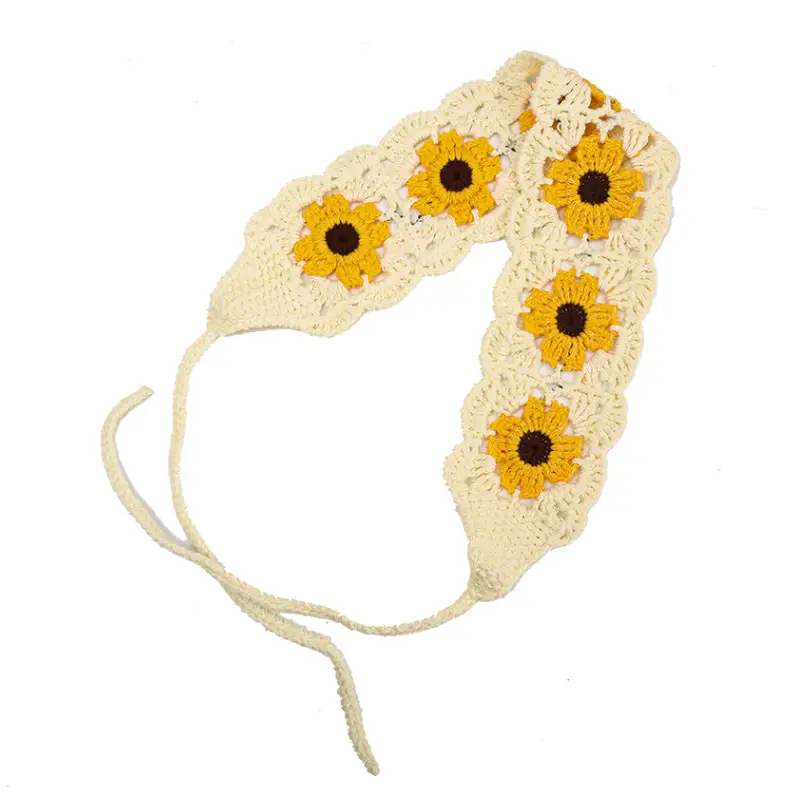 Beige [small daisy hair band]]