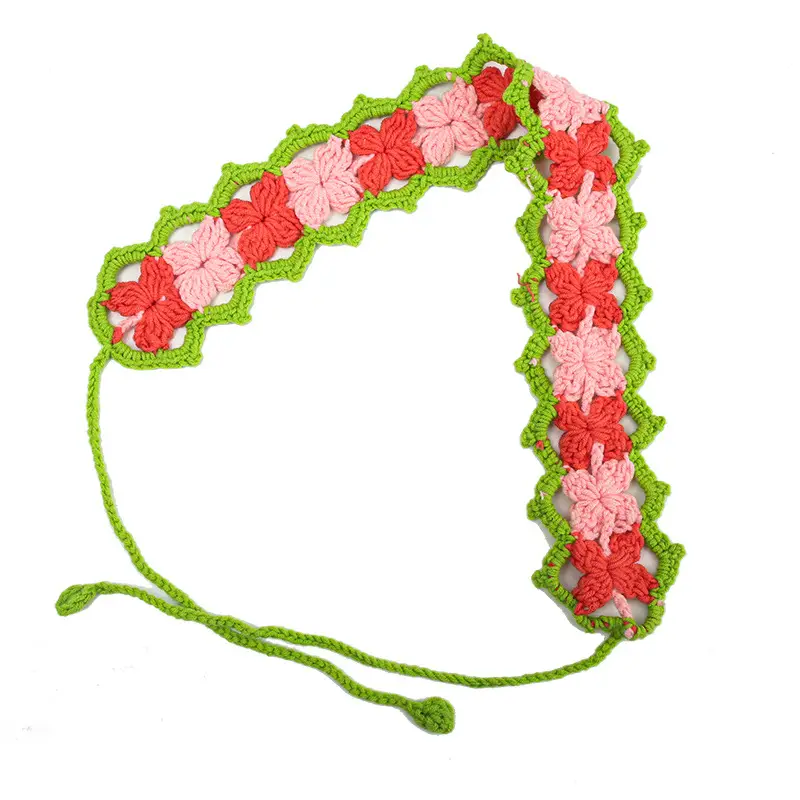 Pink Green Edge [butterfly hair band]]
