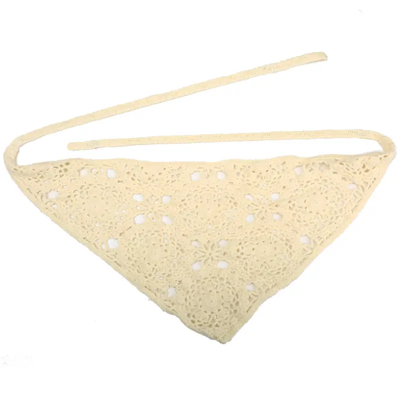Beige [flower hollow triangle]]