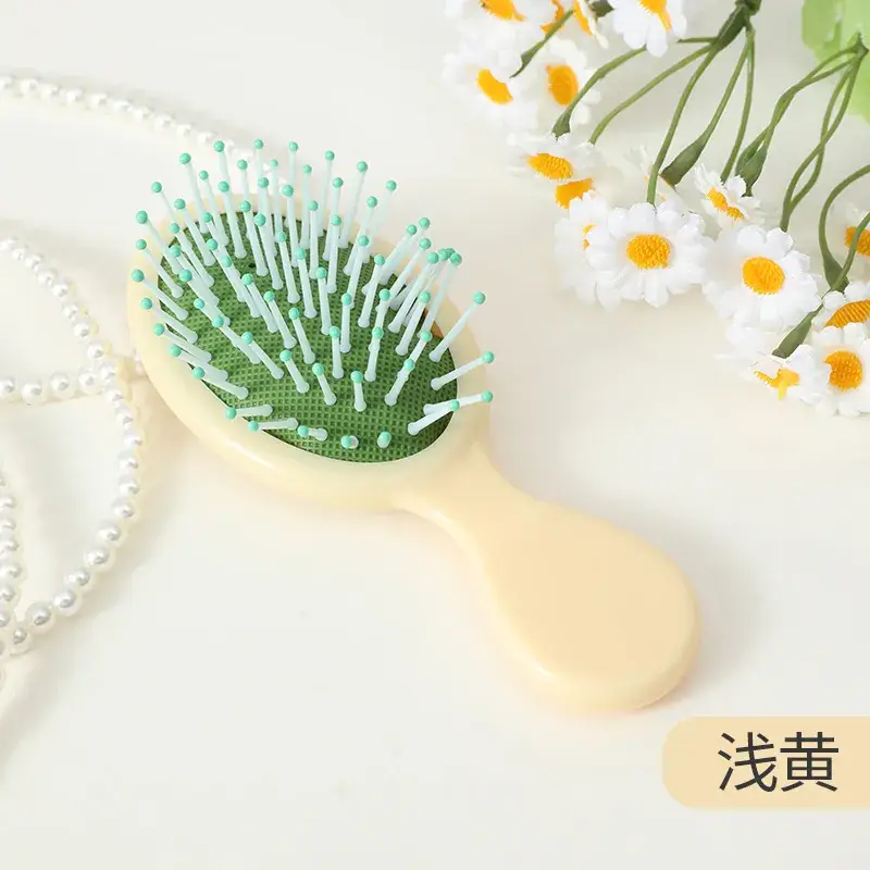 Candy Color Mini Hair Brush for Girls - Image 2