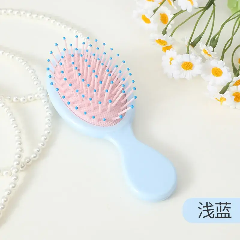 Candy Color Mini Hair Brush for Girls - Image 4