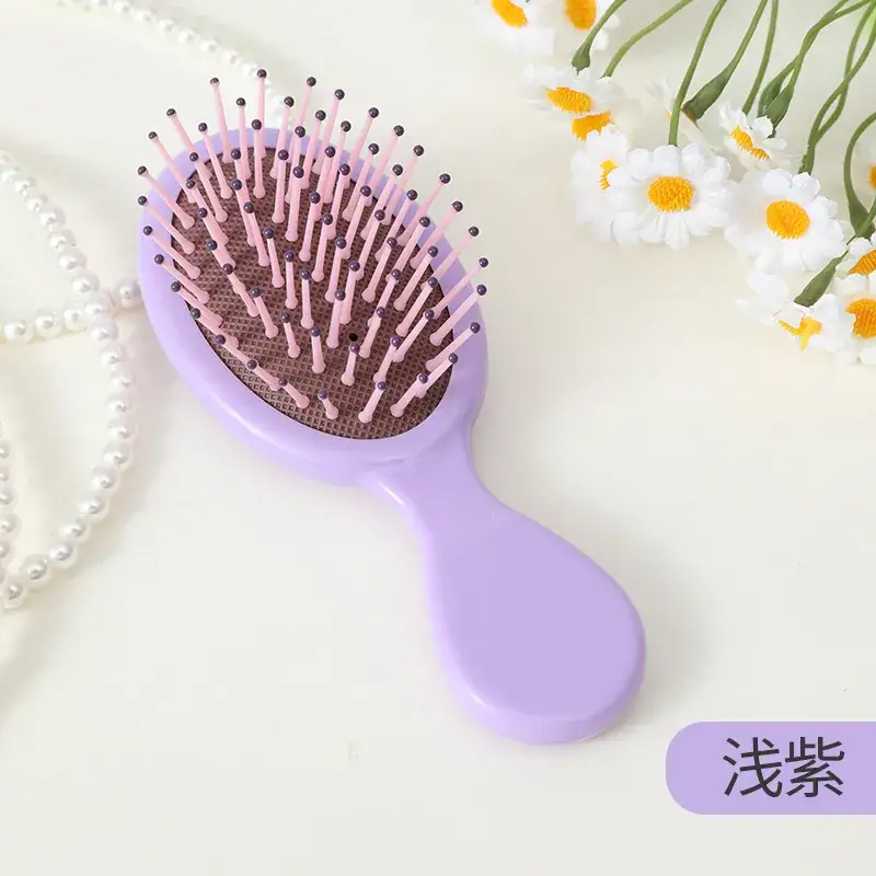 Candy Color Mini Hair Brush for Girls - Image 6