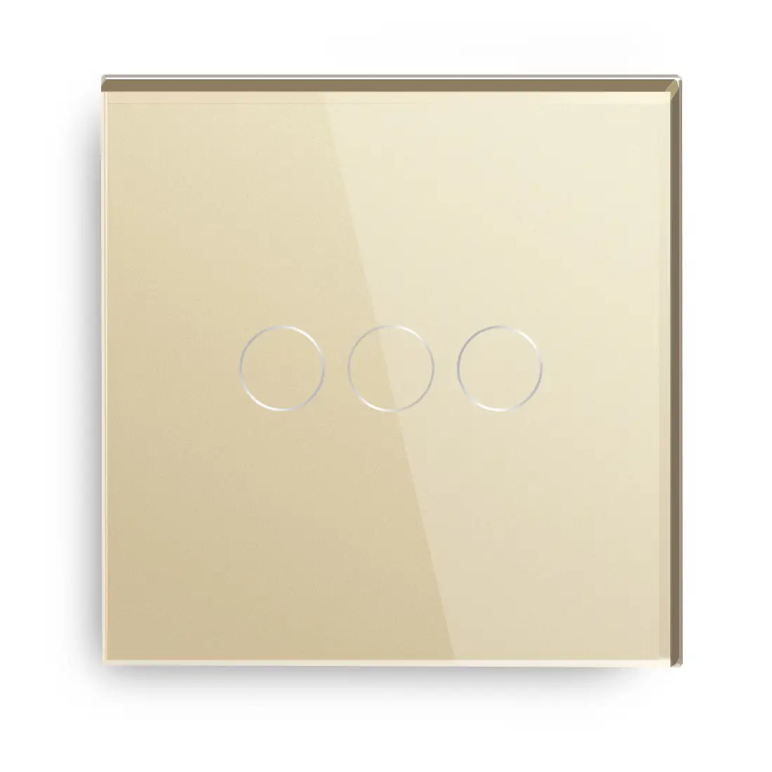 European and British Standard 86 Type Graffiti Zigbee Smart 1234 Circuit Touch Switch Tempered Glass Cross-Border Supply