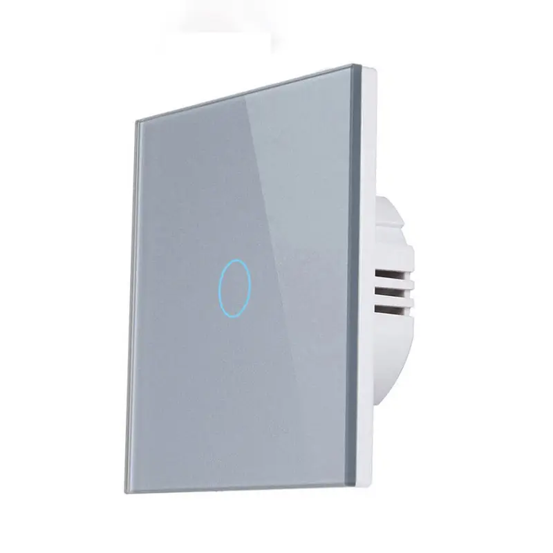 European and British Standard 86 Type Graffiti Zigbee Smart 1234 Circuit Touch Switch Tempered Glass Cross-Border Supply