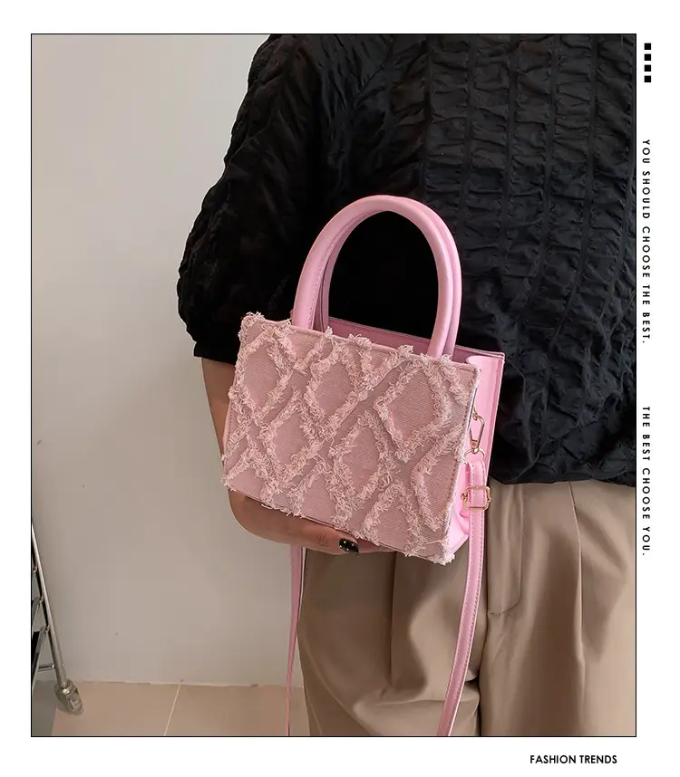 Black Lace Embroidered Women's Tote Bag 2023 — feature 1