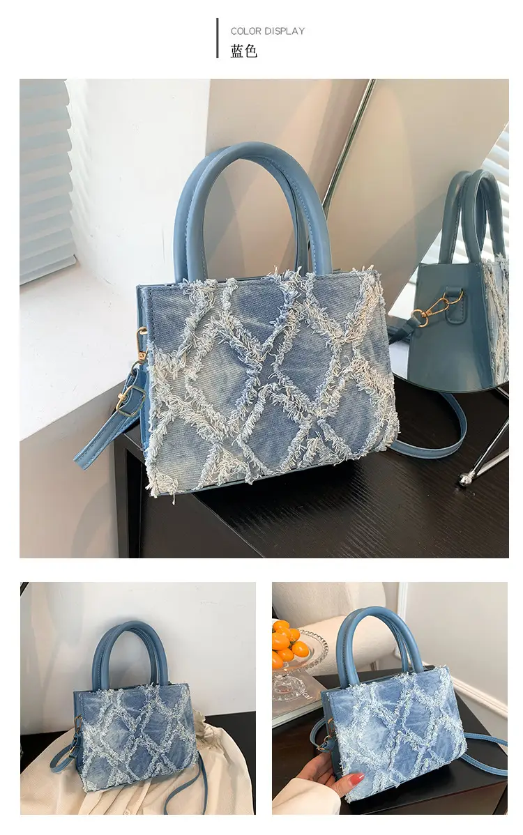 Black Lace Embroidered Women's Tote Bag 2023 — feature 11