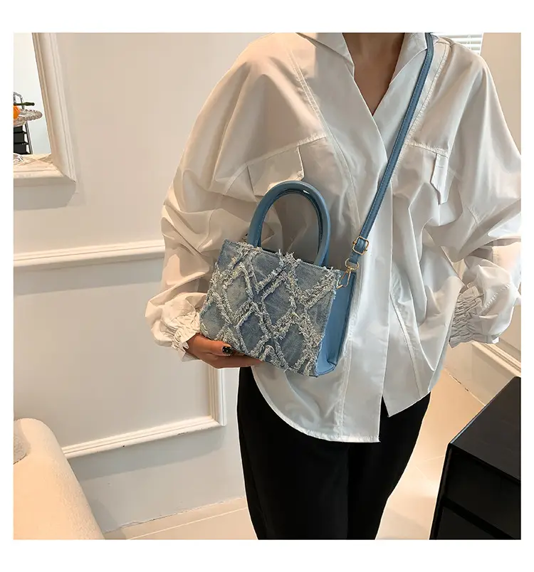 Black Lace Embroidered Women's Tote Bag 2023 — feature 13