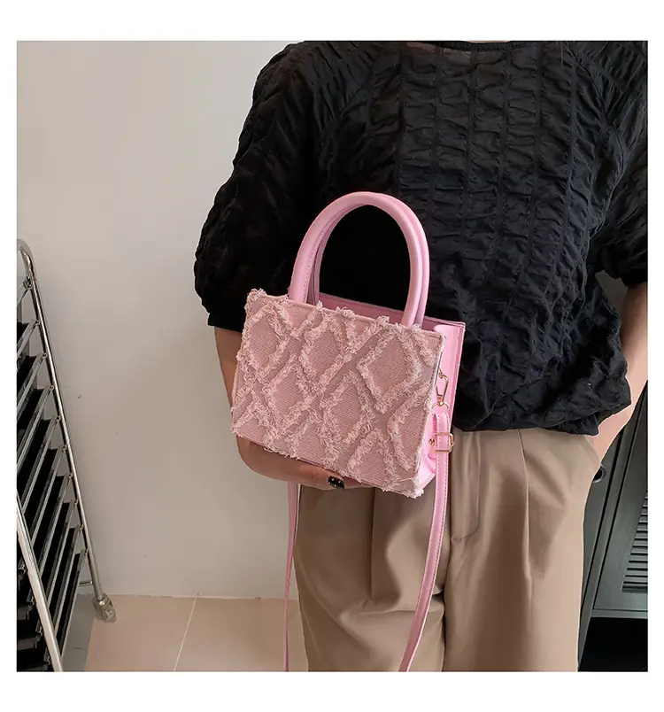 Black Lace Embroidered Women's Tote Bag 2023 — feature 17