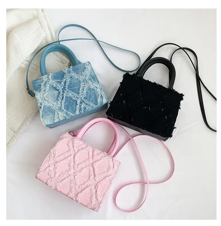 Black Lace Embroidered Women's Tote Bag 2023 — feature 19