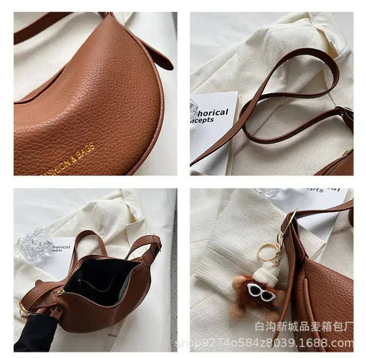 Black Leather Messenger Bag for Women 2023 — feature 9