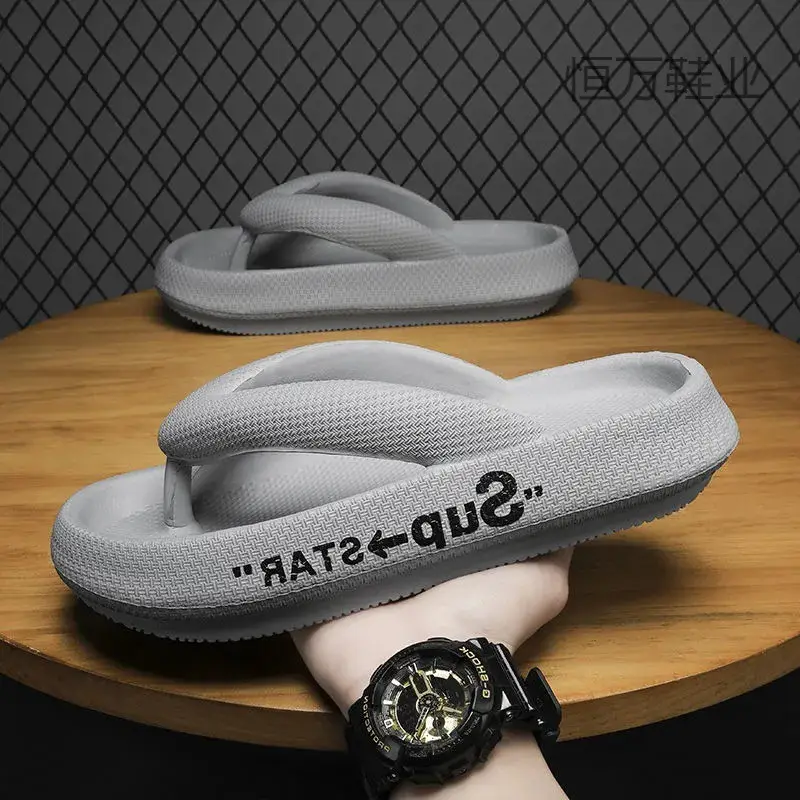 Fujian big factory slippers men's summer wear soft bottom shit feeling clip flip-flops Vietnam foreign trade beach cool - Image 6