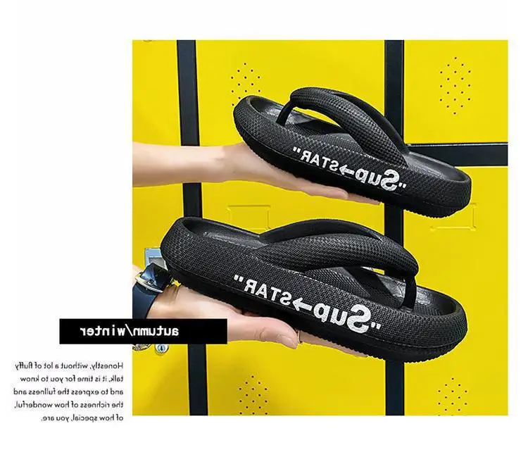 Fujian big factory slippers men's summer wear soft bottom shit feeling clip flip-flops Vietnam foreign trade beach cool — feature 1