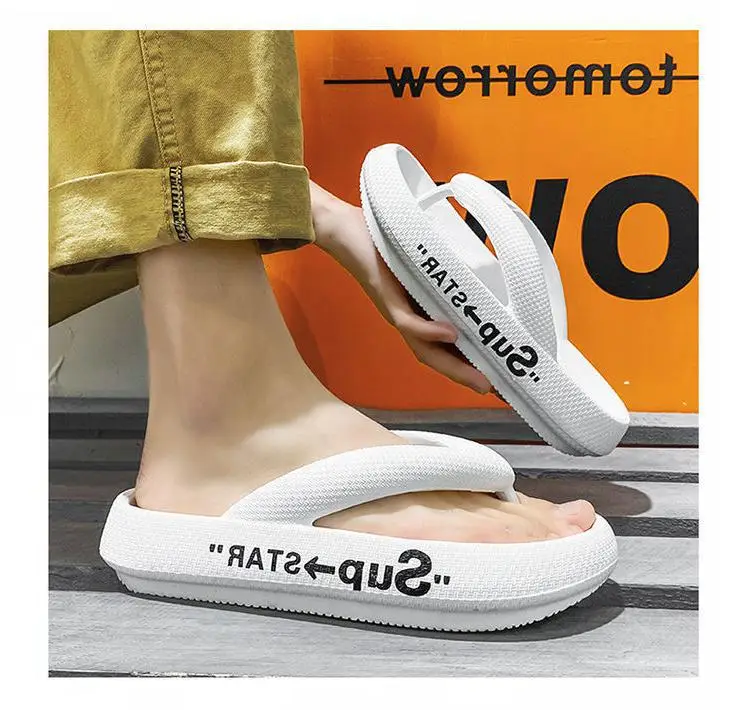 Fujian big factory slippers men's summer wear soft bottom shit feeling clip flip-flops Vietnam foreign trade beach cool — feature 14