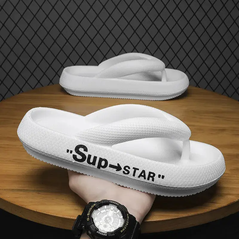Fujian big factory slippers men's summer wear soft bottom shit feeling clip flip-flops Vietnam foreign trade beach cool