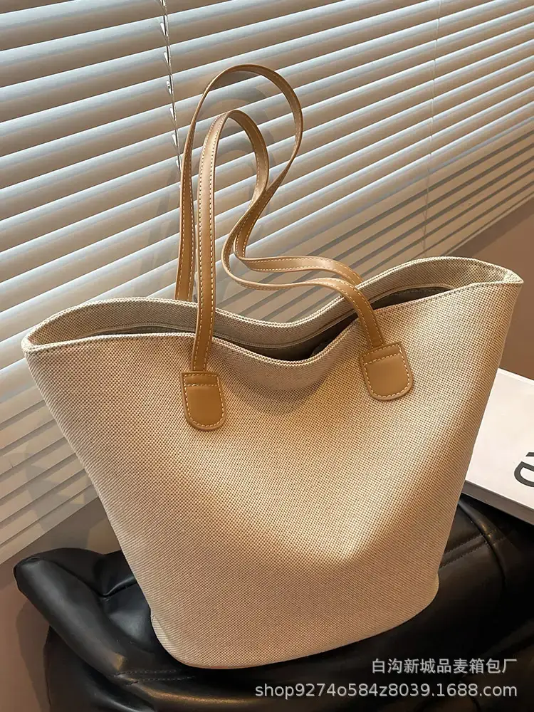 Women's New 2023 Canvas Shoulder Bag Large Capacity - Image 6