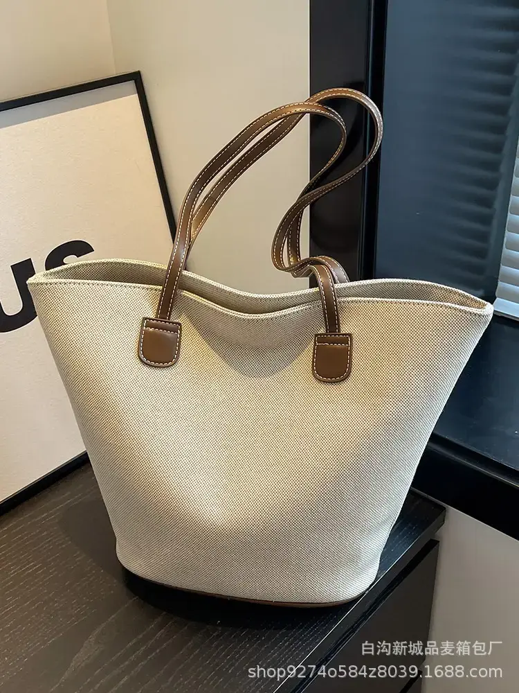 Women's New 2023 Canvas Shoulder Bag Large Capacity - Image 7