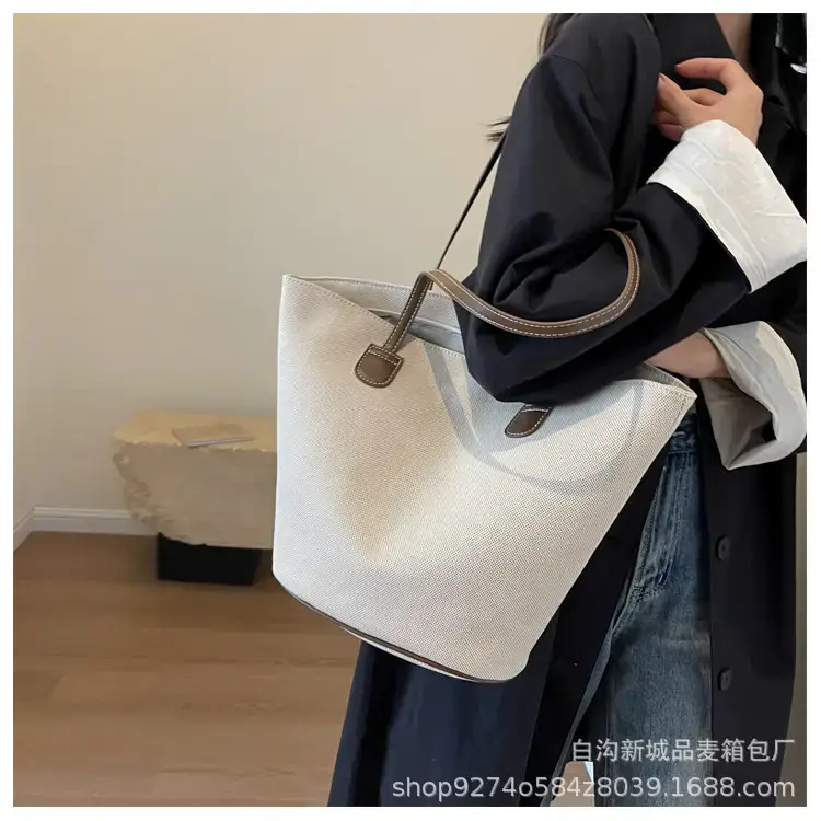 Women's New 2023 Canvas Shoulder Bag Large Capacity — feature 17