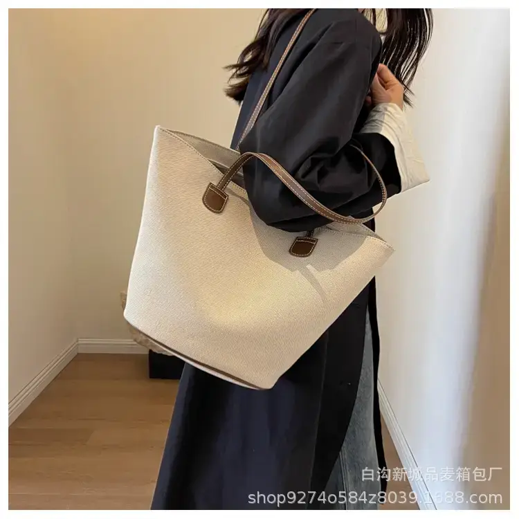 Women's New 2023 Canvas Shoulder Bag Large Capacity — feature 18
