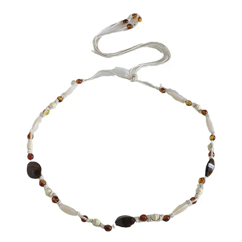 Bohemian Wax Rope Knot Belt for Women - Image 10