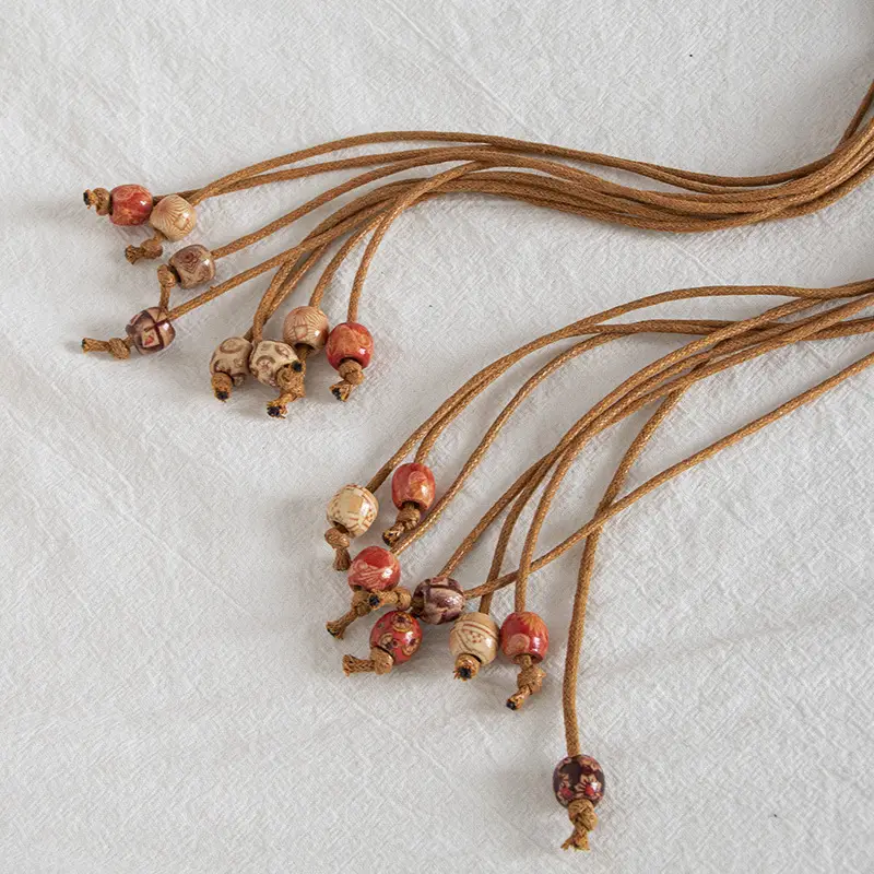 Bohemian Wax Rope Knot Belt for Women — feature 18