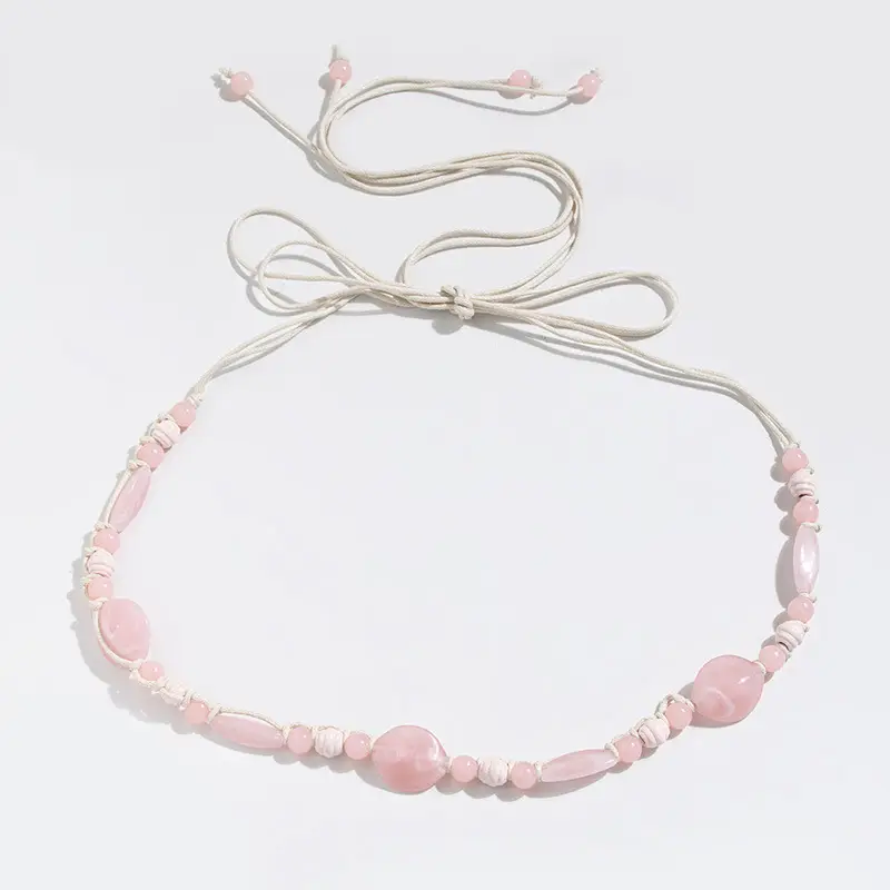 Bohemian Wax Rope Knot Belt for Women - Image 5
