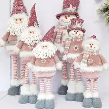 Red Felt Christmas Stocking with Snow Design — feature 3