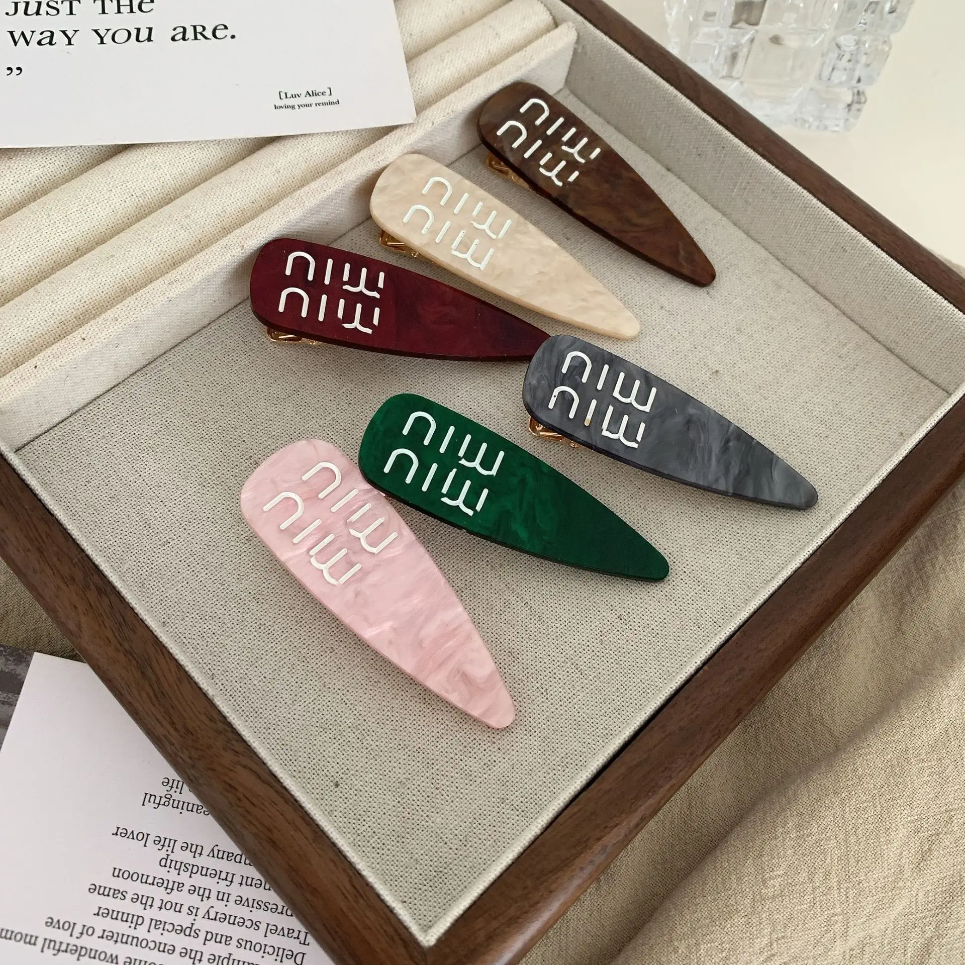 Niu Hair Clips Women's Side Clip Broken Hair Clip - Image 10