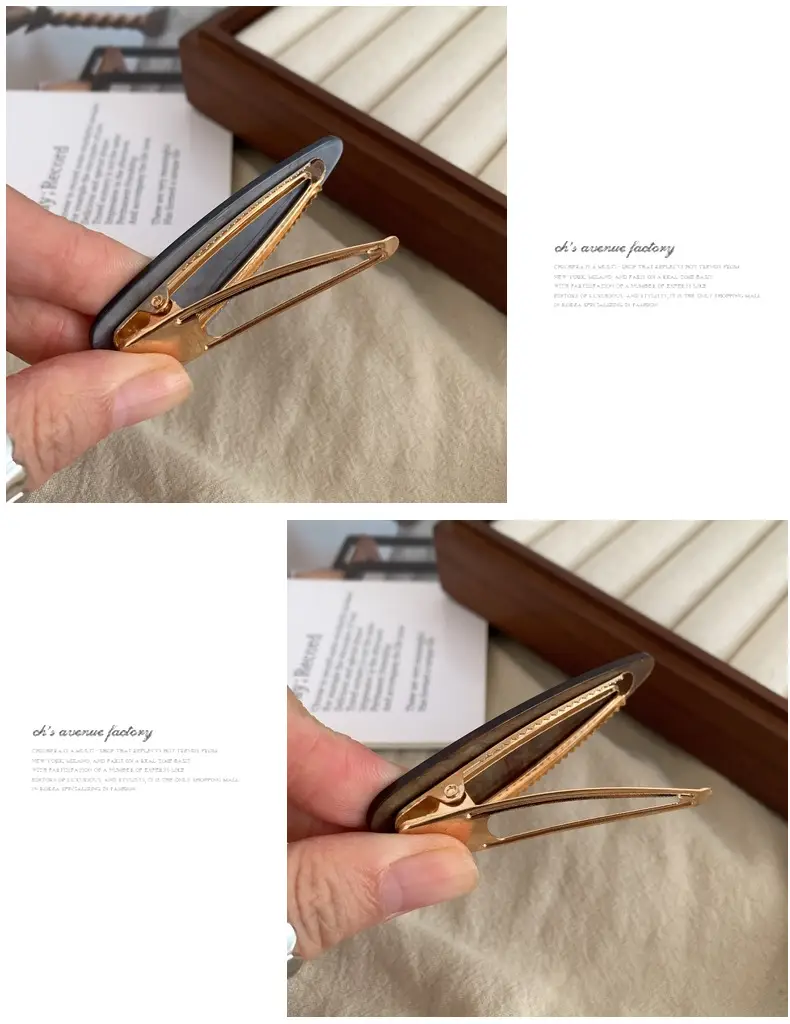 Niu Hair Clips Women's Side Clip Broken Hair Clip — feature 10