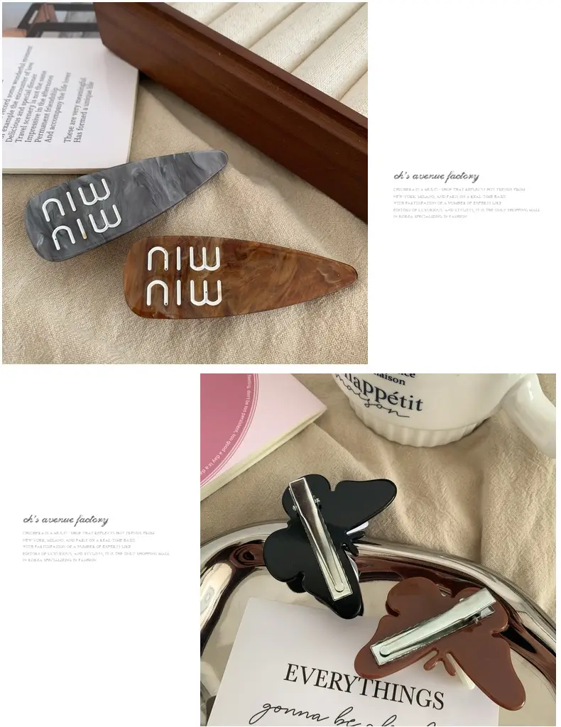 Niu Hair Clips Women's Side Clip Broken Hair Clip — feature 9