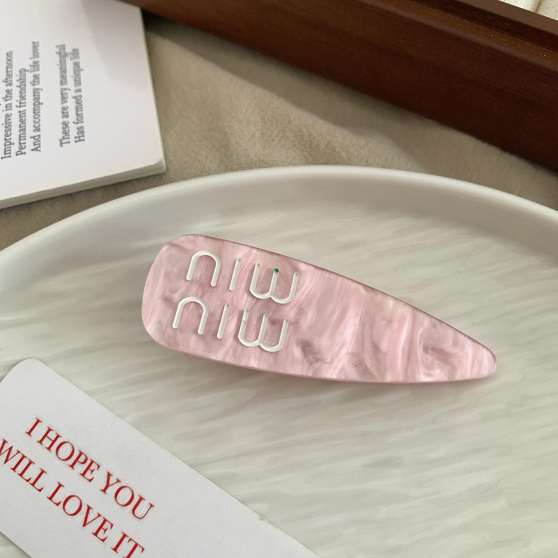 Niu Hair Clips Women's Side Clip Broken Hair Clip - Image 3