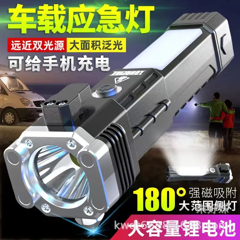 Multi-functional Flashlight for Safety, Fire, Outdoor Use β feature 1