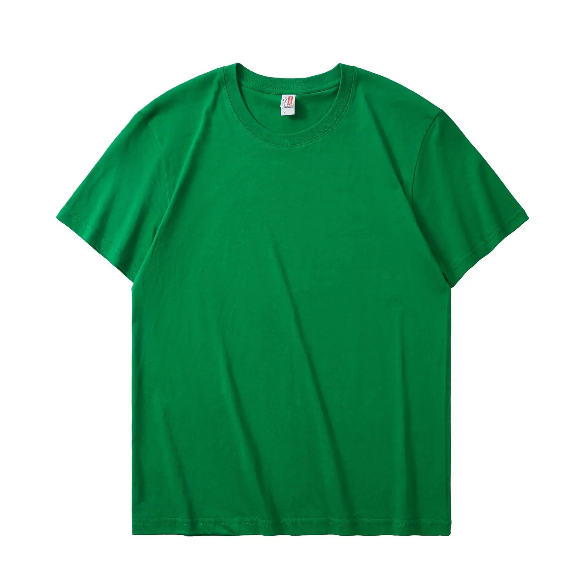 Men Grey Cotton T-Shirt 26 Count Round Neck Short Sleeve - Image 11