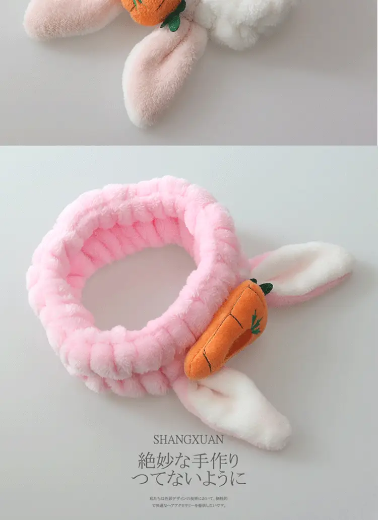 Japanese Style Soft Rabbit Ear Hair Band for Women — feature 10