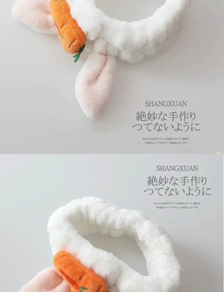 Japanese Style Soft Rabbit Ear Hair Band for Women — feature 9