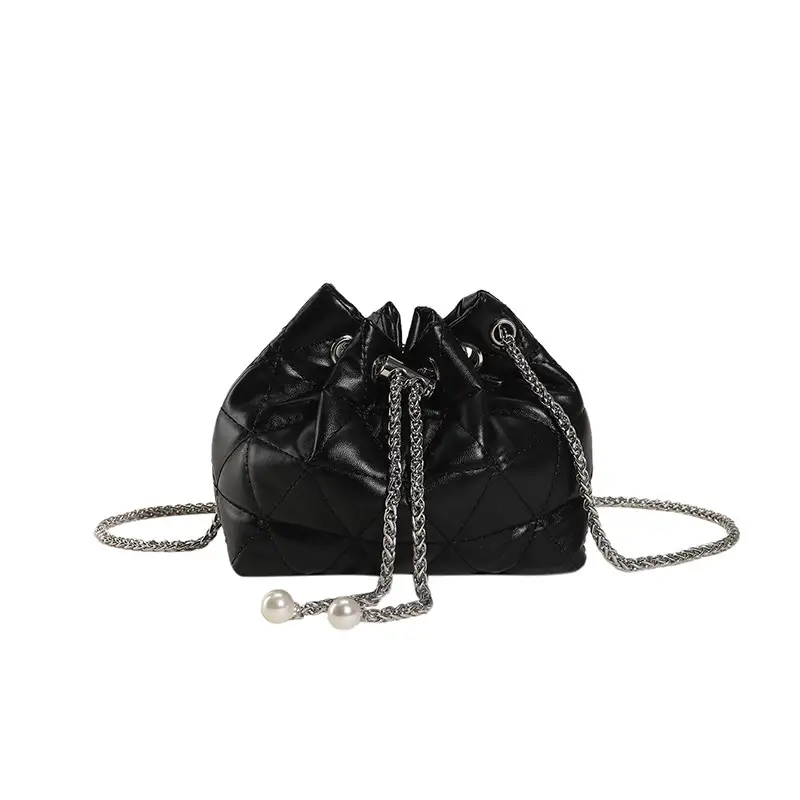 White Quilted Shoulder Bag for Women 2023 - Image 9