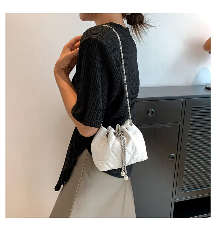 White Quilted Shoulder Bag for Women 2023 — feature 10