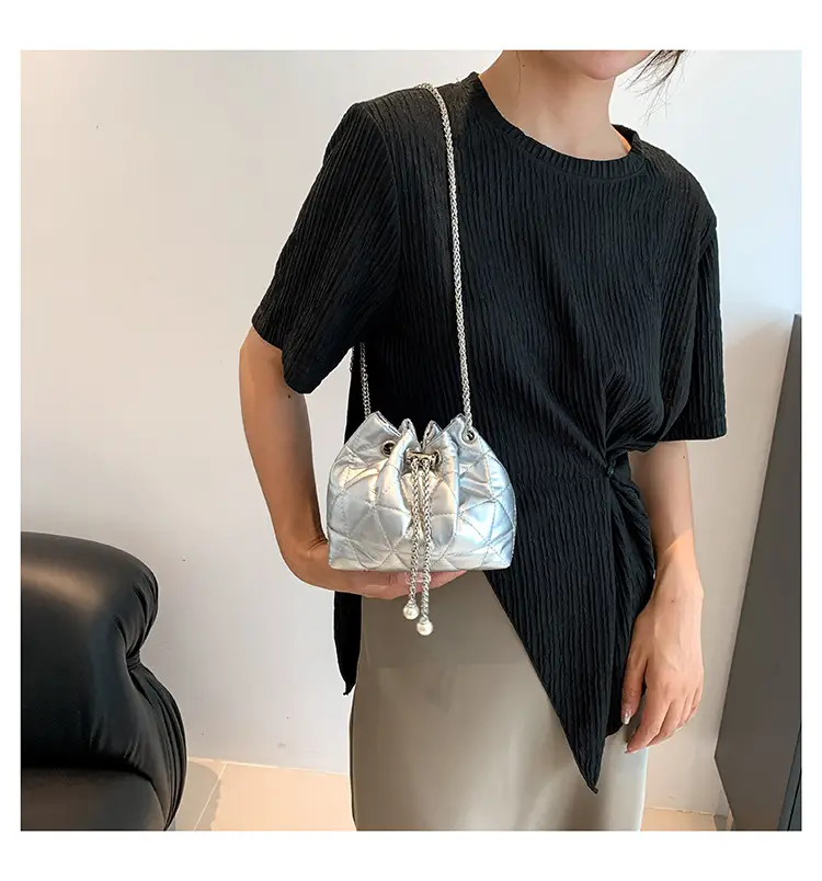 White Quilted Shoulder Bag for Women 2023 — feature 14