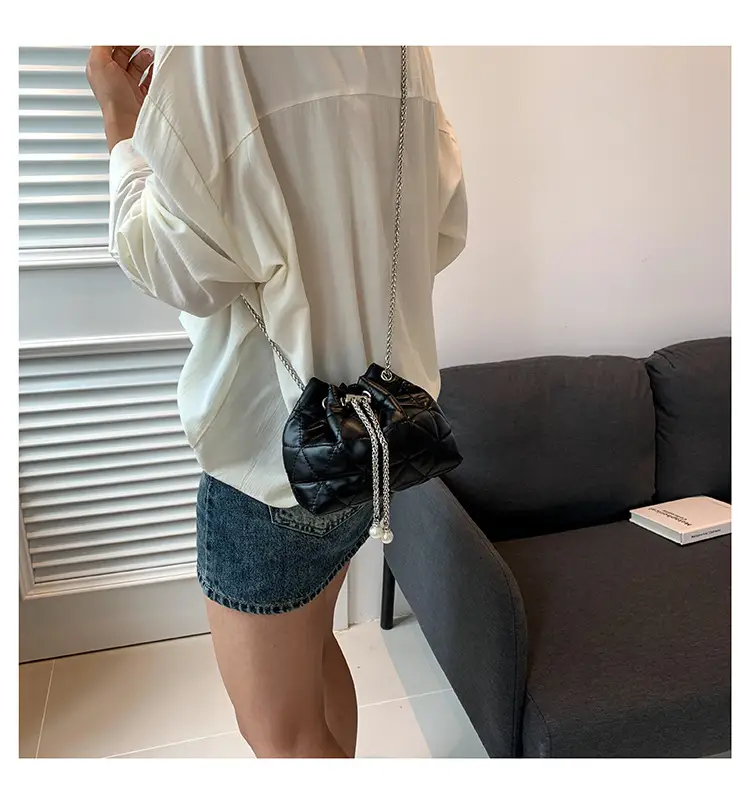 White Quilted Shoulder Bag for Women 2023 — feature 17