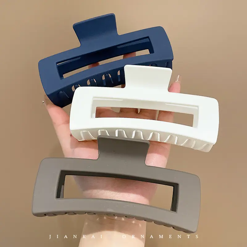 Oversized Square Hair Clip for Women Back Head Hairpin - Image 4